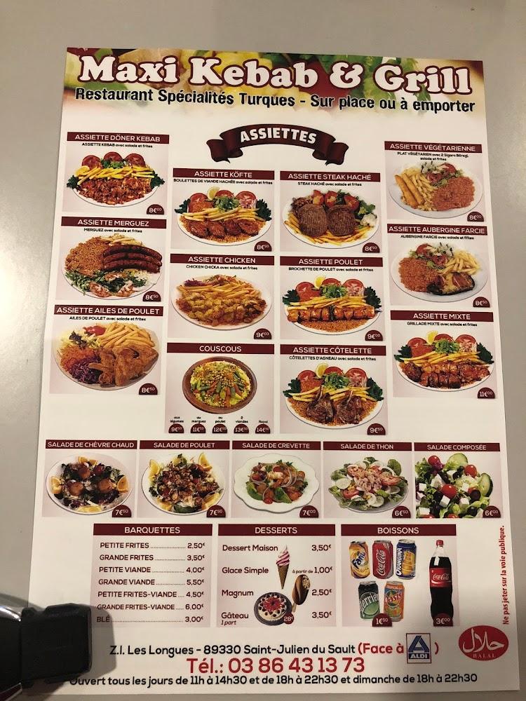 Maxi kebab grill - Menu Image 1