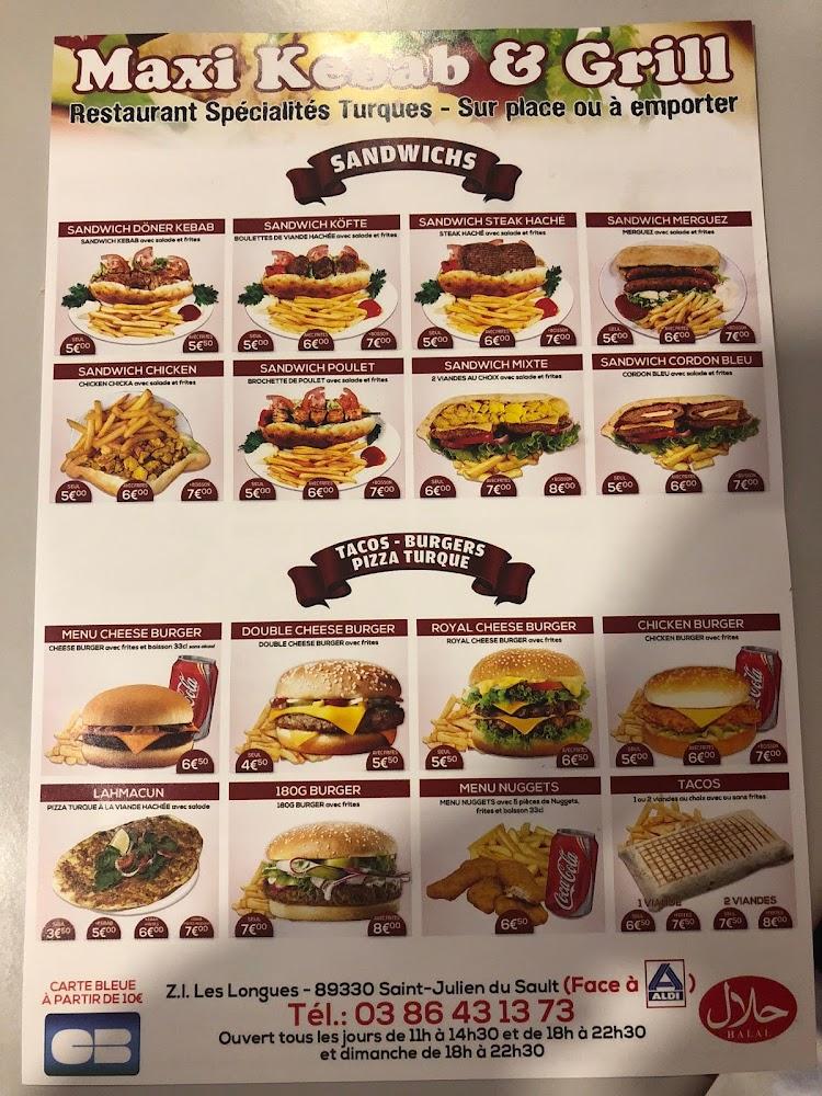 Maxi kebab grill - Menu Image 2